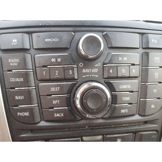 Sistema Audio / Radio Cd para Opel Astra J Gtc