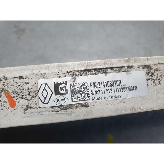 Radiador Agua Adicional para Renault Clio V