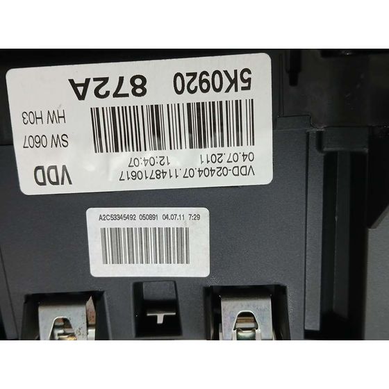 Cuadro Instrumentos para Volkswagen Golf Vi (5K1)