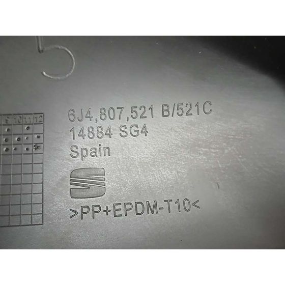 Spoiler Paragolpes Trasero para Seat Ibiza (6J5)