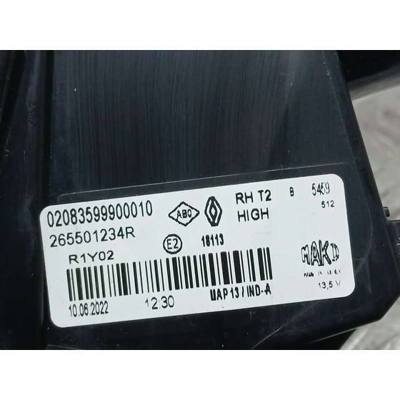Piloto Trasero Derecho para Renault Captur Ii