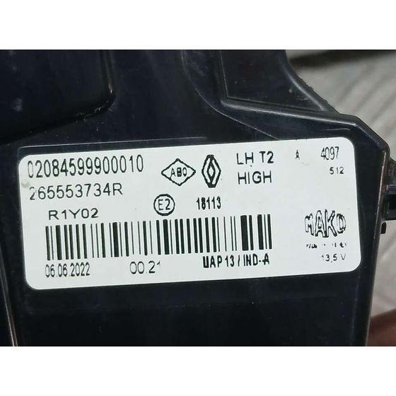 Piloto Trasero Izquierdo para Renault Captur Ii