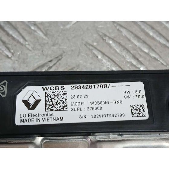 Cargador Inductivo para Renault Captur Ii