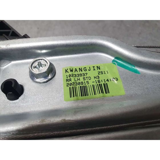 Elevalunas Trasero Izquierdo para Mg Zs