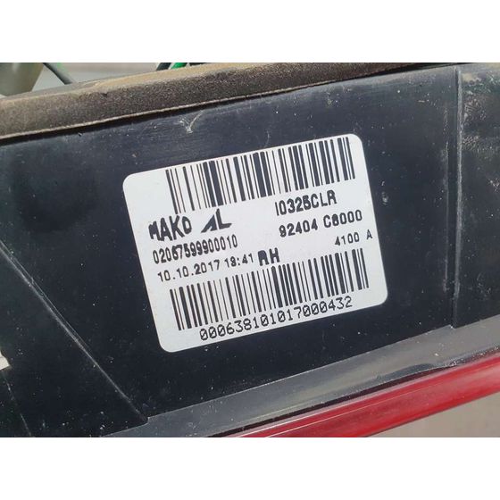 Piloto Trasero Derecho para Hyundai I20 Active