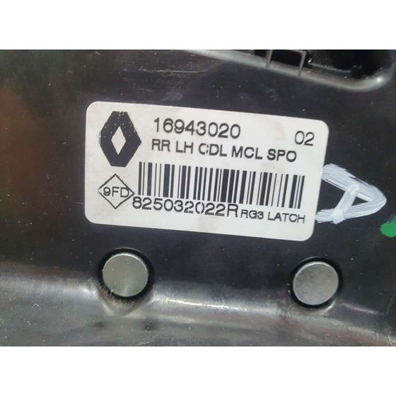 Cerradura Puerta Trasera Izquierda para Renault Megane Iv Berlina 5P