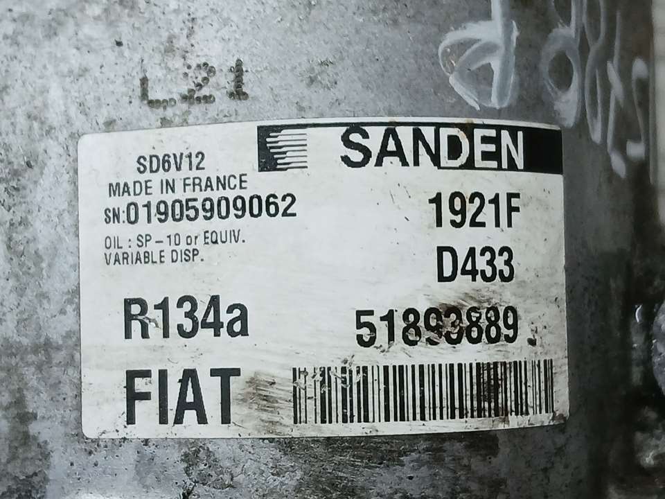 Compresor Aire Acondicionado para Fiat Doblo Ii Cargo (263)