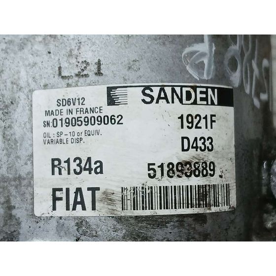 Compresor Aire Acondicionado para Fiat Doblo Ii Cargo (263)