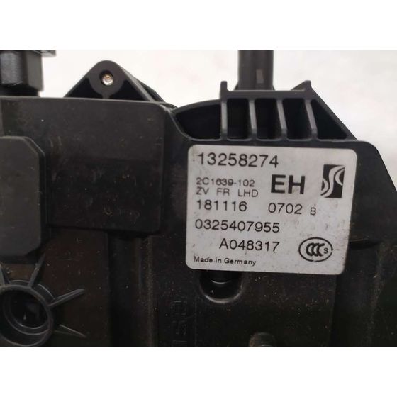 Cerradura Puerta Delantera Derecha para Opel Meriva B