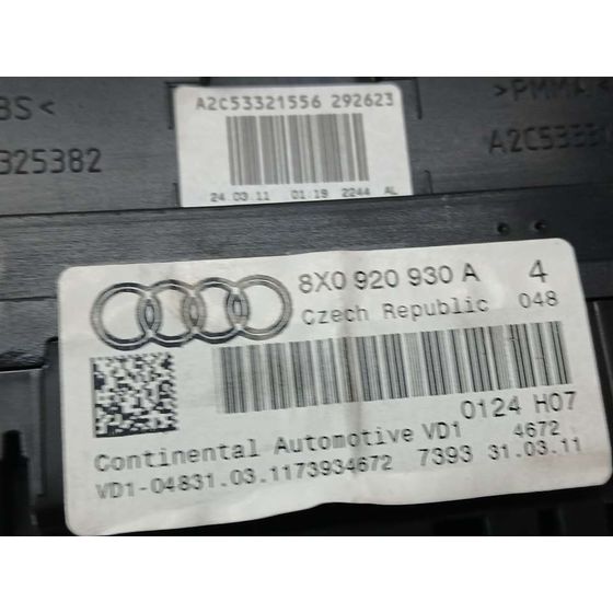 Cuadro Instrumentos para Audi A1 (8X)