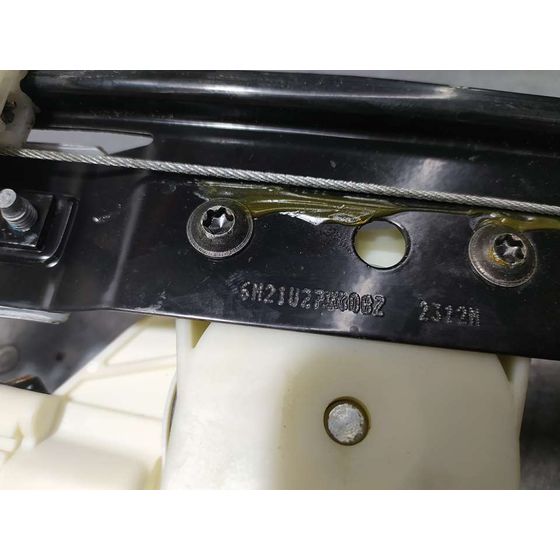 Elevalunas Trasero Derecho para Ford S-Max (Ca1)