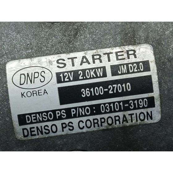 Motor Arranque para Kia Magentis