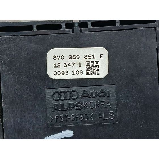 Mando Elevalunas Delantero Izquierdo para Audi A3 Sportback (8Va)