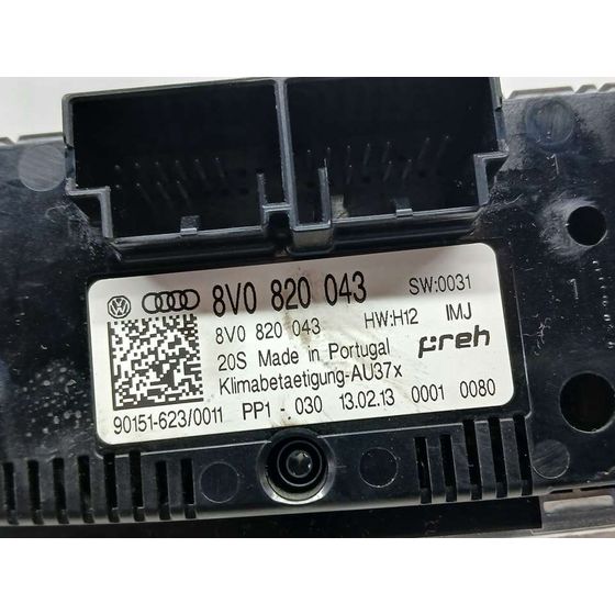 Mando Climatizador para Audi A3 Sportback (8Va)