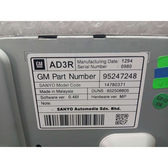 Sistema Navegacion Gps para Opel Zafira Tourer