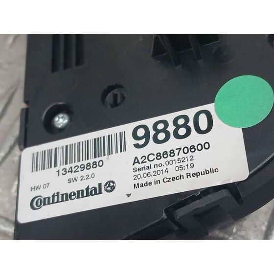 Mando Climatizador para Opel Zafira Tourer