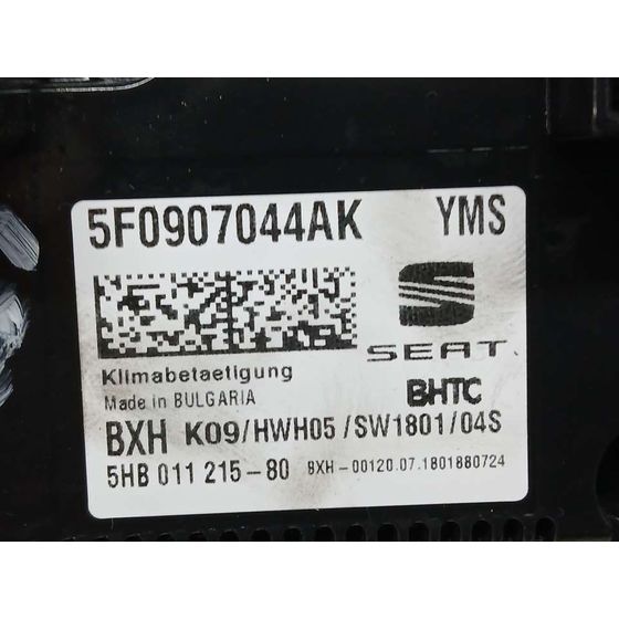 Mando Climatizador para Seat Leon St (5F8)