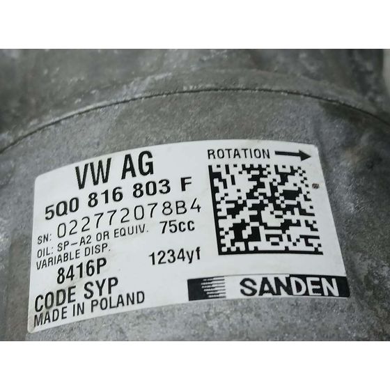 Compresor Aire Acondicionado para Seat Leon St (5F8)