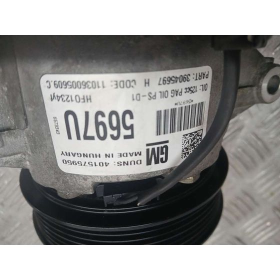 Compresor Aire Acondicionado para Opel Meriva B