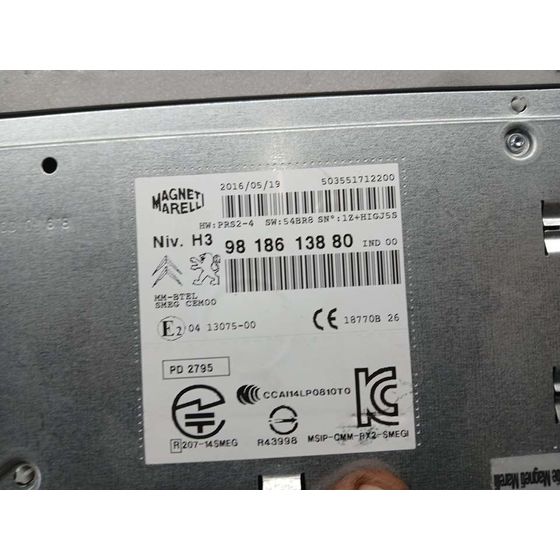 Sistema Audio / Radio para Peugeot 308