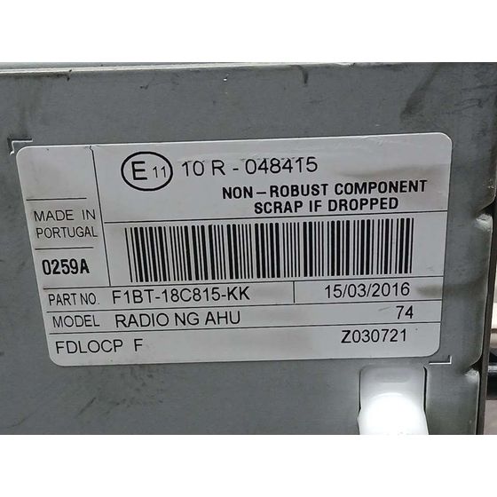 Sistema Audio / Radio Cd para Ford Focus Lim.