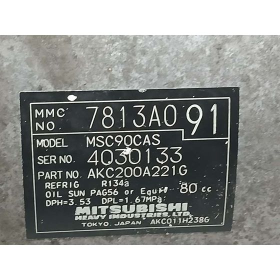 Compresor Aire Acondicionado para Peugeot 4007