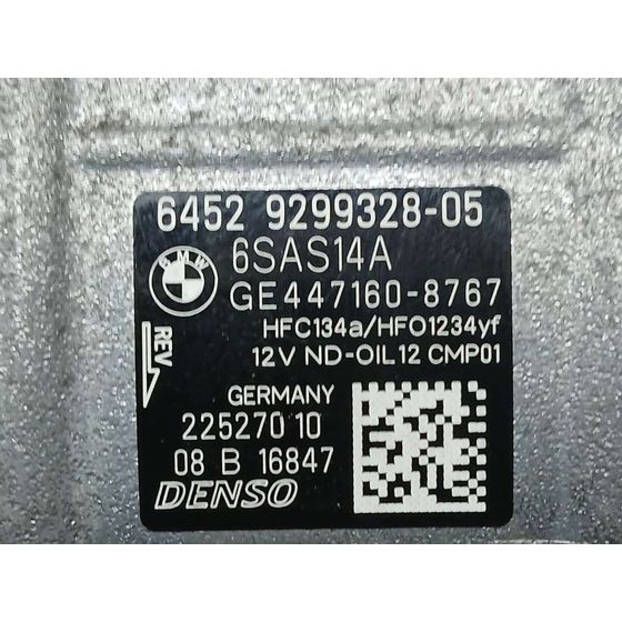 Compresor Aire Acondicionado para Bmw Serie 1 Lim. 5-Trg. (F20)