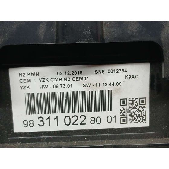 Cuadro Instrumentos para Toyota Proace