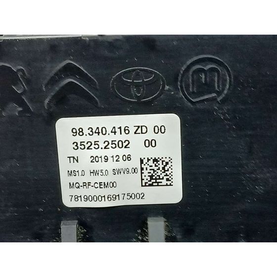 Mando Calefaccion / Aire Acondicionado para Toyota Proace