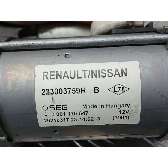 Motor Arranque para Renault Kangoo