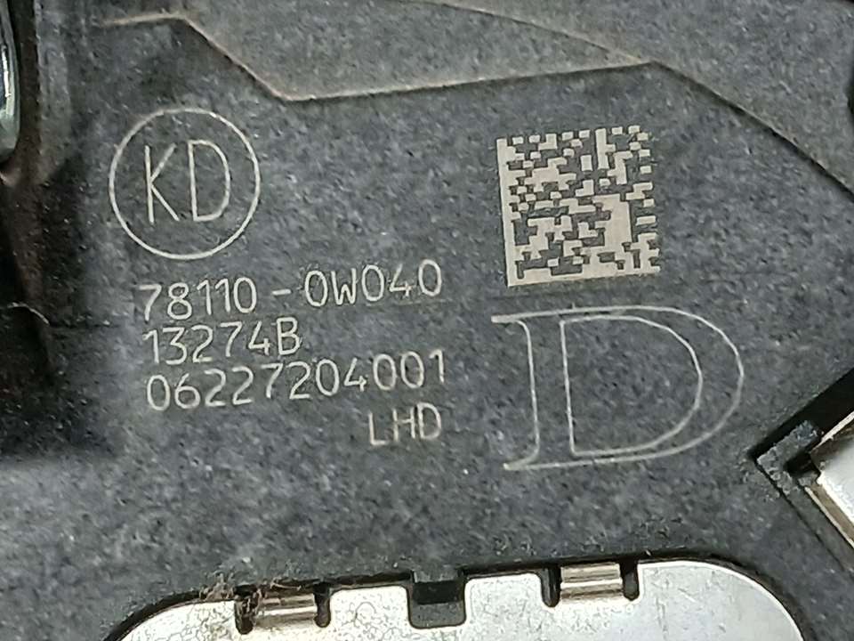 Potenciometro Pedal para Toyota Auris
