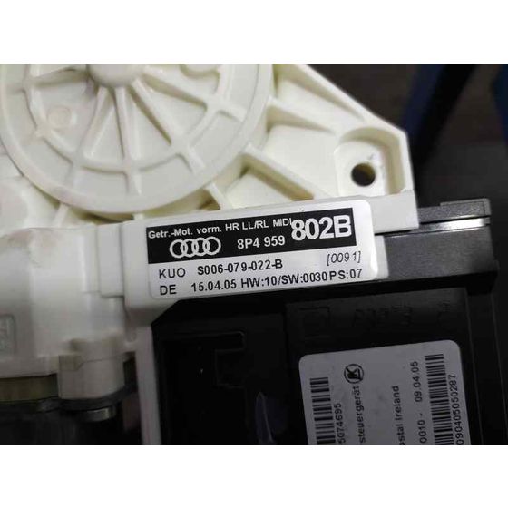 Motor Elevalunas Trasero Derecho para Audi A3 Sportback (8P)