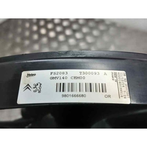 Electroventilador para Peugeot 208