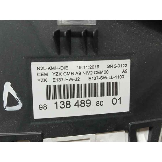 Cuadro Instrumentos para Peugeot 208