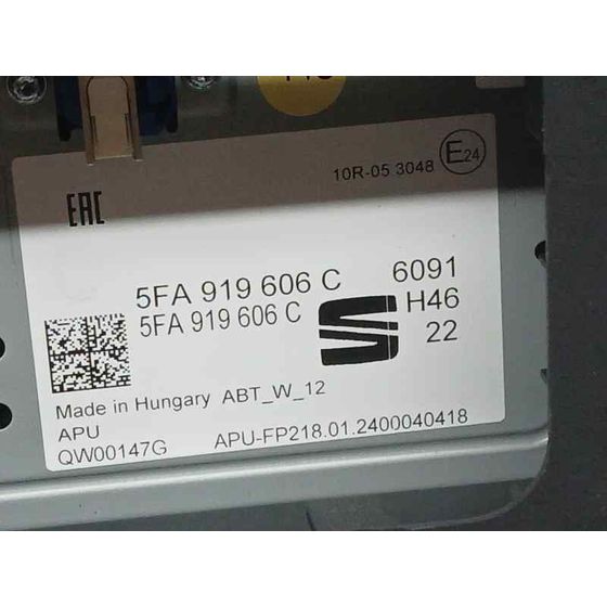 Sistema Navegacion Gps para Cupra Leon (5F16)