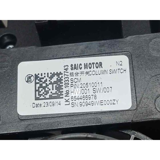 Mando Luces Y Limpia para Mg Zs