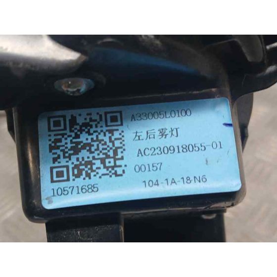 Piloto Trasero Derecho Paragolpes para Mg Zs