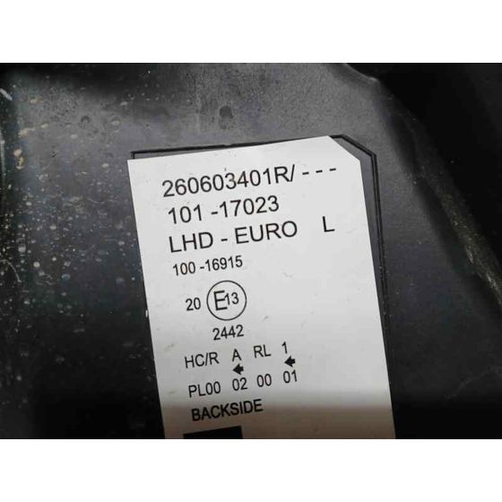 Faro Izquierdo para Renault Kangoo