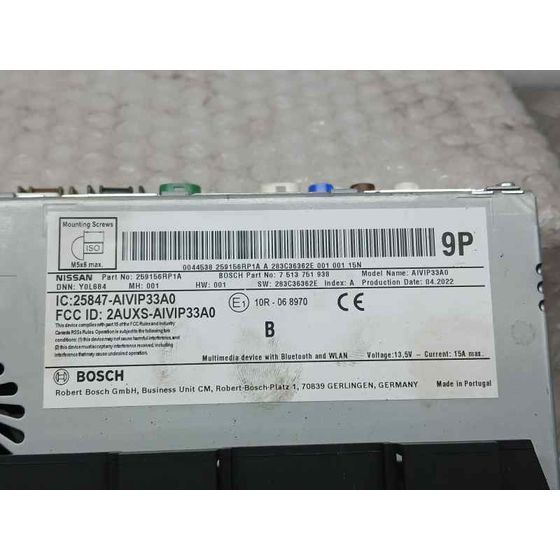 Sistema Navegacion Gps para Nissan Qashqai (J12)
