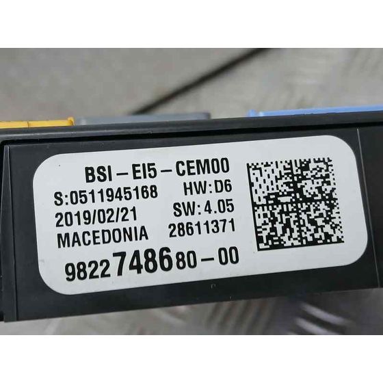Caja Reles / Fusibles para Peugeot 508