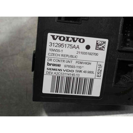 Motor Elevalunas Delantero Derecho para Volvo V50 Familiar