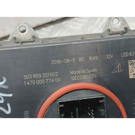 Centralita Faro para Fiat 500 X (334)