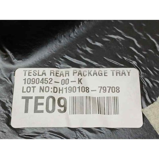 Bandeja Trasera para Tesla Model 3