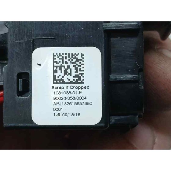 Mando Elevalunas Trasero Derecho para Tesla Model 3