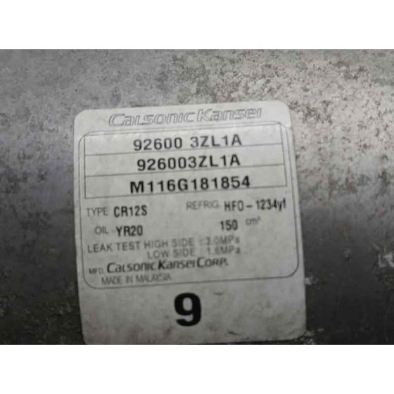 Compresor Aire Acondicionado para Nissan Juke (F15)
