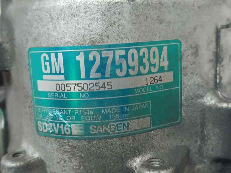 Compresor Aire Acondicionado para Saab 9-3 Cabrio