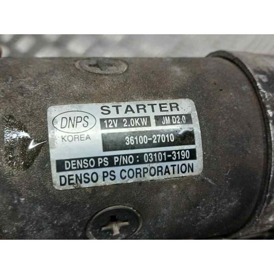 Motor Arranque para Hyundai Santa Fe (Bm)