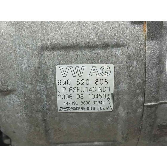 Compresor Aire Acondicionado para Volkswagen Polo (9N3)