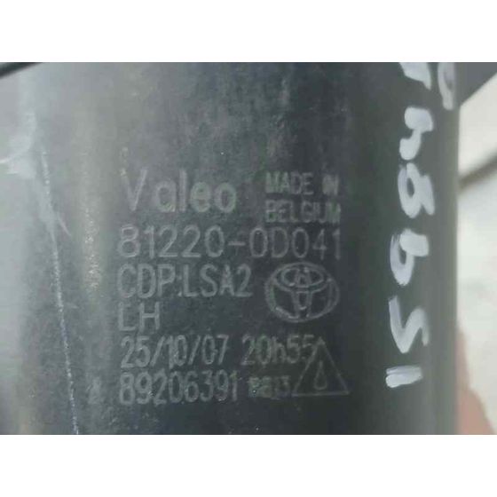 Faro Antiniebla Izquierdo para Toyota Auris