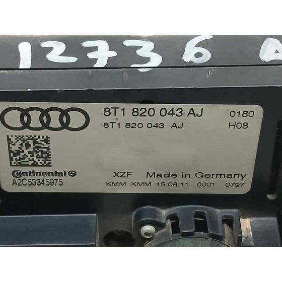 Mando Climatizador para Audi A5 Coupe (8T)